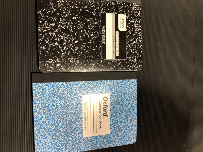 Photo 1 of Composition Books 100pages 2NOTEBOOKS 