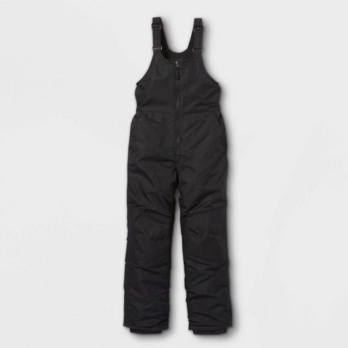 Photo 1 of Boys (M) Snow Bib BLACK All in Motion Snow Bib Overalls