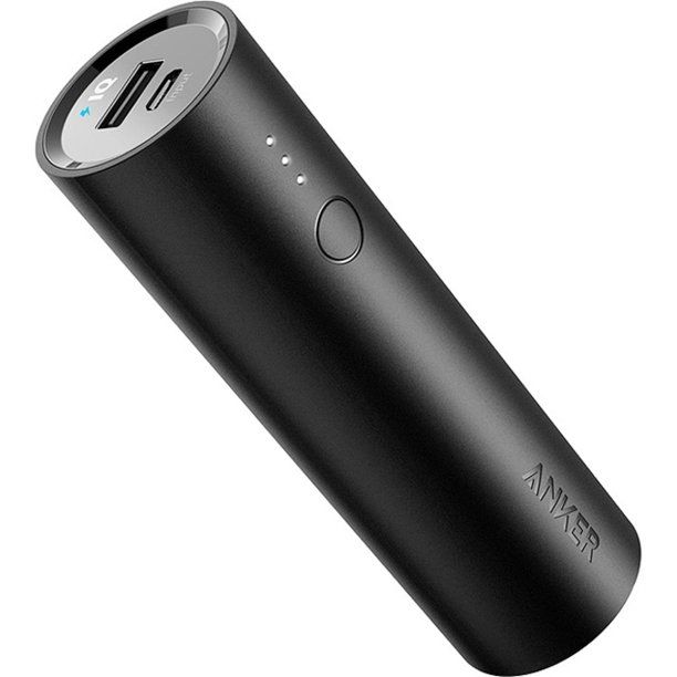 Photo 1 of Anker Portable Charger PowerCore 5000mAh External Battery Power Bank for iPhone,Ultra-Compact,Black
