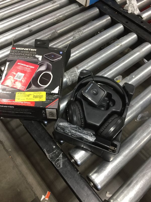 Photo 1 of Monster HDTV Wireless Headphone Kit with Bluetooth Transmitter
