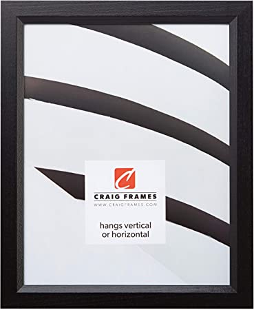 Photo 1 of Craig Frames 7171610BK 24 by 30-Inch Picture Frame, Wood Grain Finish.825-Inch Wide, Solid Black
