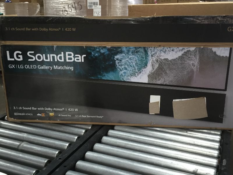 Photo 4 of LG 3.1 Channel High Resolution Audio Sound Bar GX with Dolby Atmos
