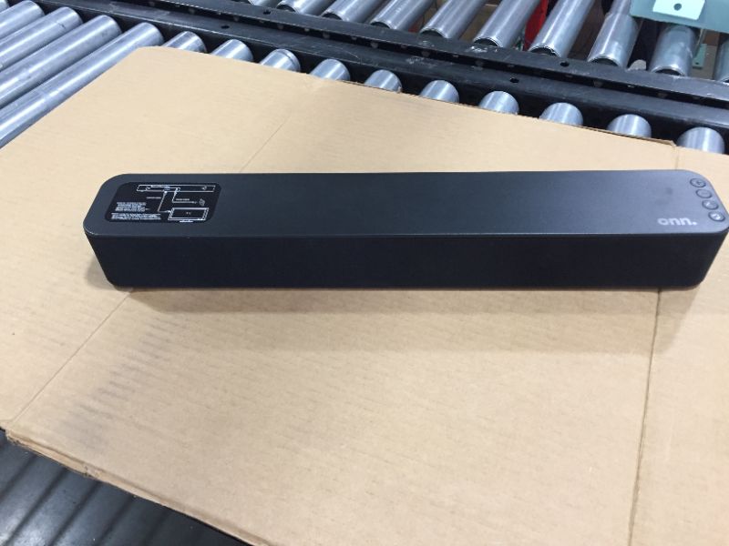 Photo 1 of  onn. 100024201 20'' 2.0 Soundbar with Bluetooth, 2 Speakers, Black
