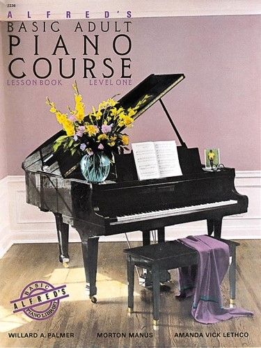 Photo 1 of Basic Adult Piano Course- Lesson Book 1 - Music Book