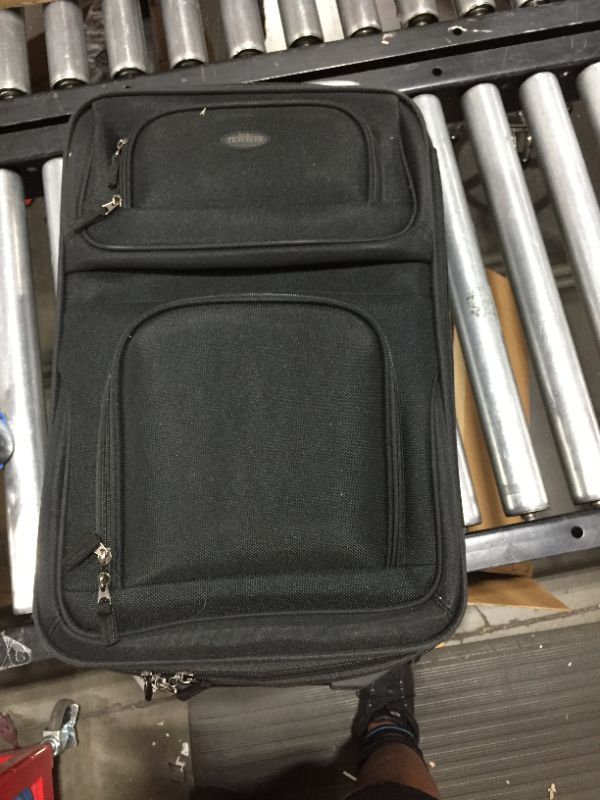 Photo 1 of Black suitcase and black bag