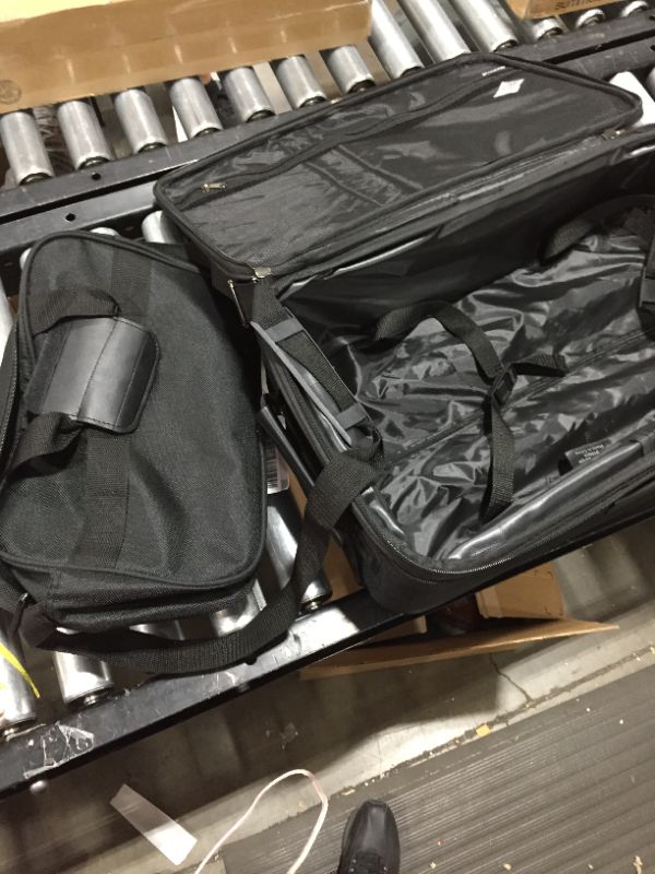 Photo 2 of Black suitcase and black bag