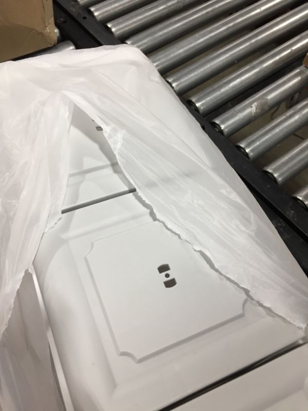 Photo 1 of 7in x 32in plastic drawers. 