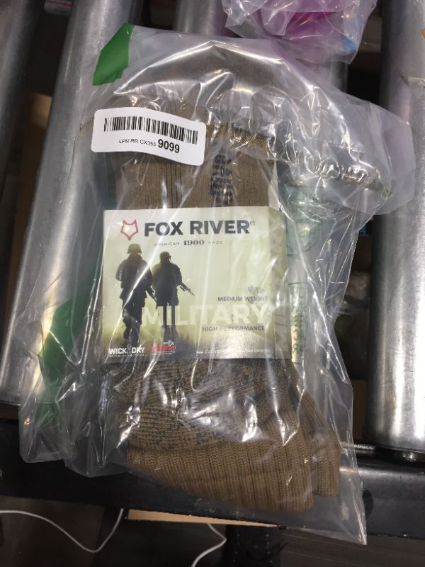 Photo 2 of Fox River Military Wick Dry Maximum Mid Calf Boot Sock (XLarge/Coyote Brown)
