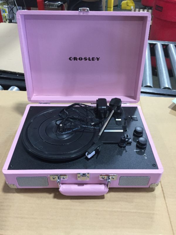 Photo 1 of Crosley Cruiser Turntable Blush
