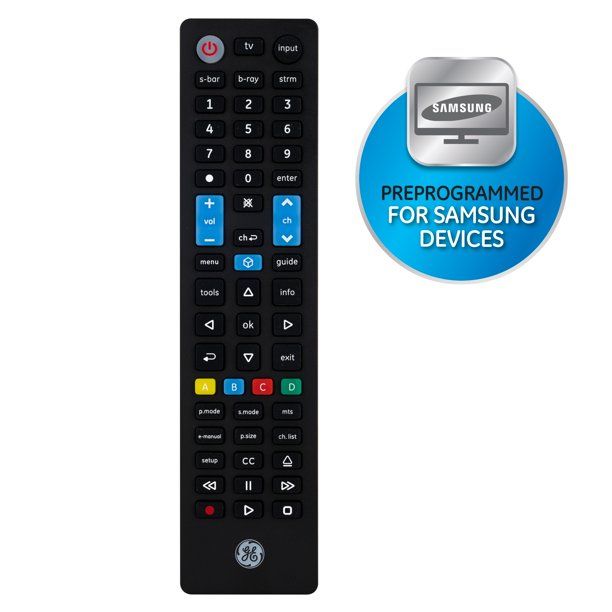 Photo 1 of GE 4 Device Universal Remote Control, Samsung Replacement, 44235 PACK OF 2 
