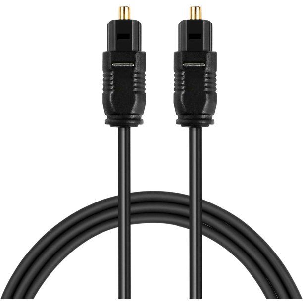 Photo 1 of 12FT Premium Digital Audio Optical Optic Fiber Cable Toslink SPDIF Cord 12 ft HD

