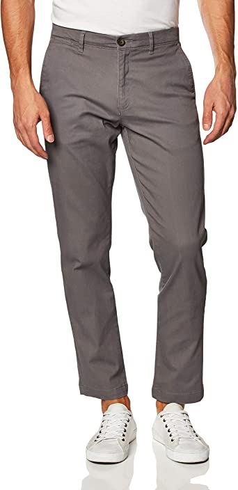 Photo 1 of Amazon Essentials Men's Relaxed-fit Casual Stretch Khaki
