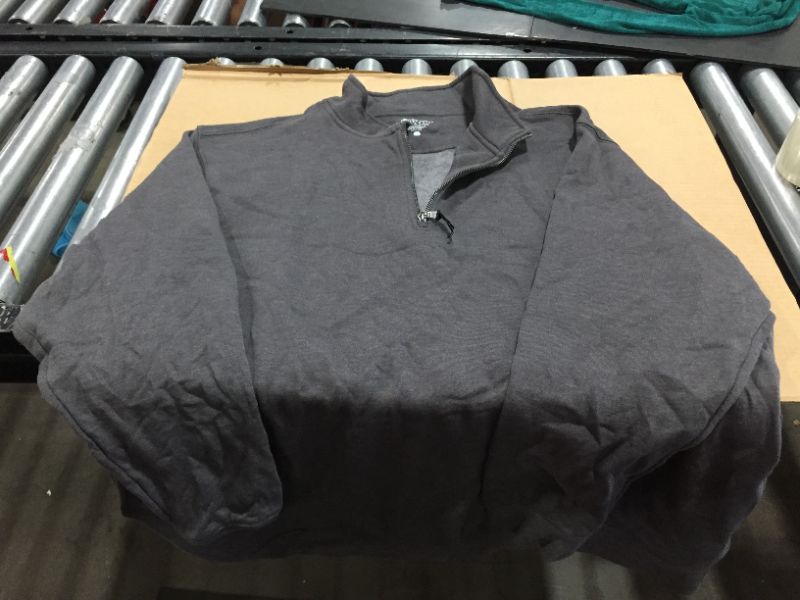 Photo 2 of Charles River Apparel Men's Crosswind Quarter Zip Sweatshirt (Regular & Big-Tall Sizes)
