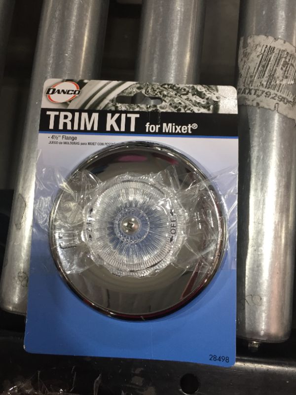 Photo 2 of 4-1/2 in. Trim Kit for Mixet Showers in Chrome (Valve Not Included)
