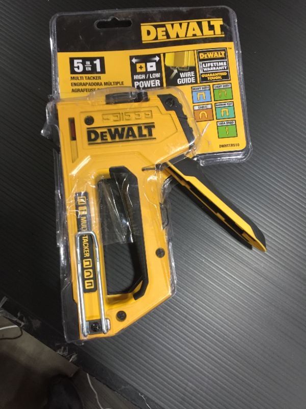 Photo 2 of 5 in 1 Multi-Tacker Stapler and Brad Nailer Multi-Tool
