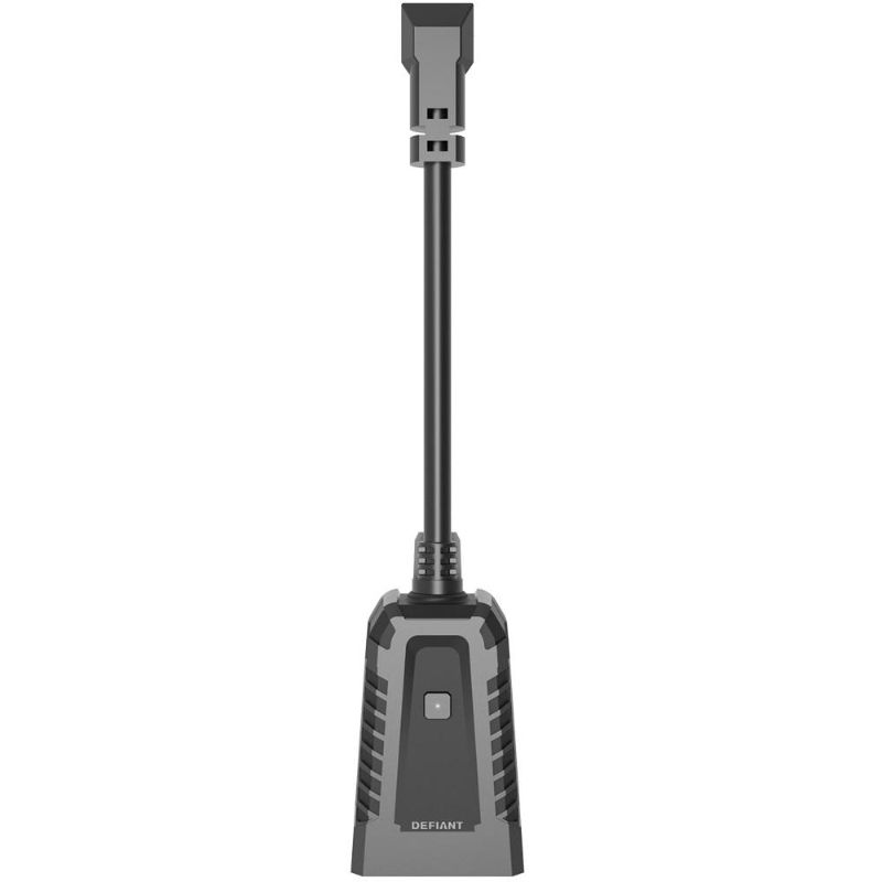 Photo 1 of 15 Amp 120-Volt Smart Hubspace Wi-Fi Bluetooth Outdoor Plug with Single Outlet Works with Amazon and Google

