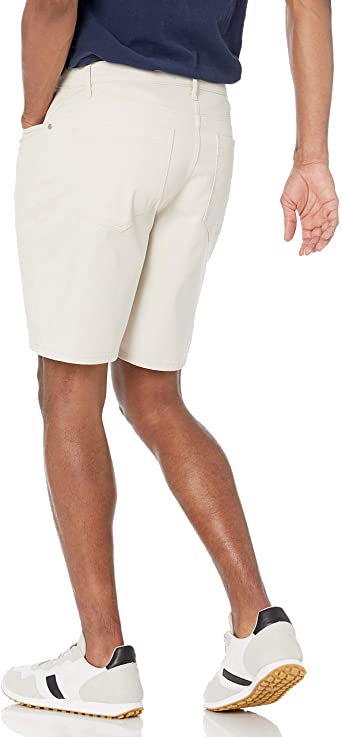 Photo 2 of Amazon Essentials Men's Straight-fit 9" Inseam Stretch 5-Pocket Short. size 34
