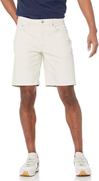 Photo 1 of Amazon Essentials Men's Straight-fit 9" Inseam Stretch 5-Pocket Short. size 34
