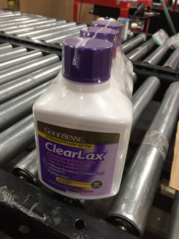 Photo 2 of GoodSense Clearlax Polyethylene Glycol Powder, 17.9 Oz ( 3 in pack)
