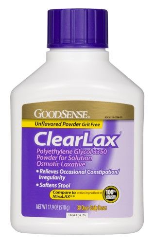 Photo 1 of GoodSense Clearlax Polyethylene Glycol Powder, 17.9 Oz ( 3 in pack)
