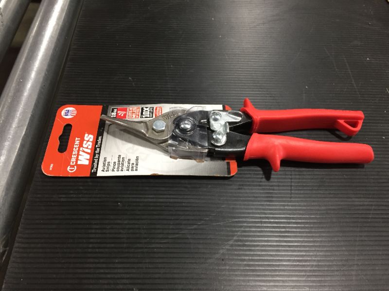 Photo 2 of Crescent Wiss-M1RS1 Metalmaster Special Series Snips, 9 3/4 in. Cuts Straight to Left
