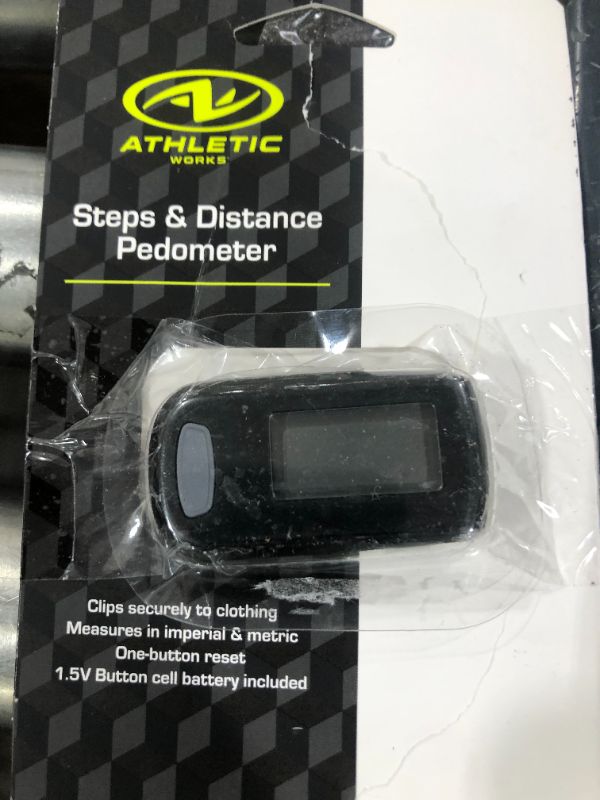 Photo 2 of Athletic Works Step and Distance Pedometer
