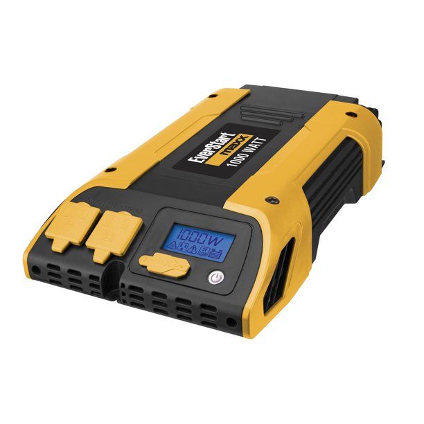 Photo 1 of EverStart 1000 Watt Power Inverter with USB (PC1000E) in Yellow and Black