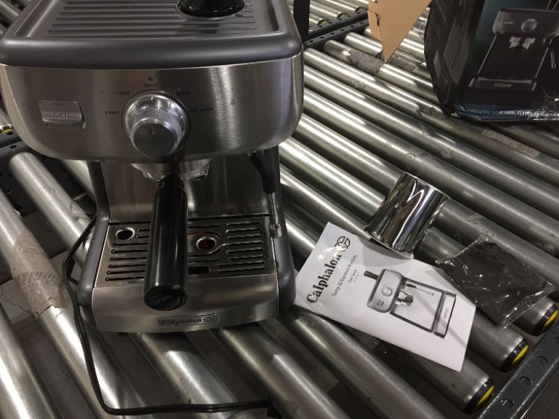 Photo 4 of Calphalon BVCLECMP1 Temp iQ Espresso Machine with Steam Wand, Stainless