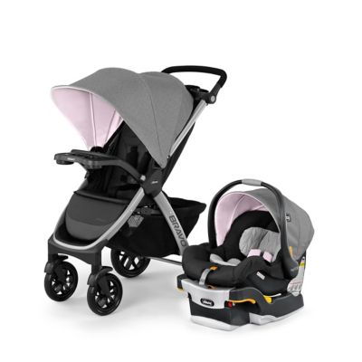 Photo 1 of Chicco Girls' Car Seats Ava - Black & Gray Ava Bravo 3-in-1 Car Seat & Stroller