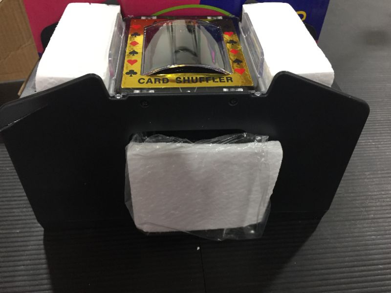 Photo 2 of Automatic Card Shuffler with Battery for Deck of Playing Card, UNO, Poker, Home Card Games