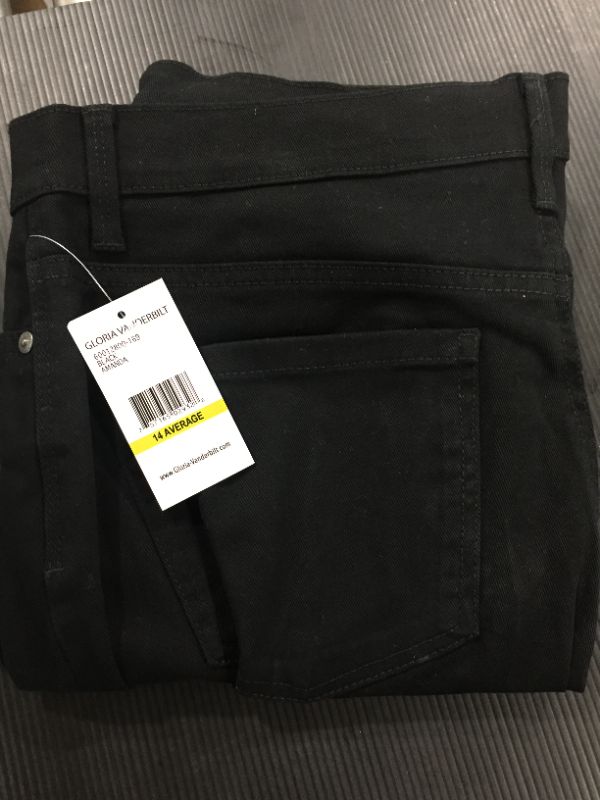 Photo 2 of Gloria Vanderbilt Women Amanda Classic Tapered Jean [Size 14 Average]