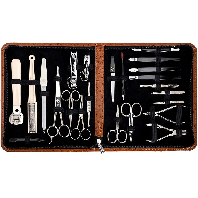 Photo 1 of 3 Swords Germany - brand quality 23 piece manicure pedicure grooming kit set