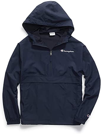 Photo 1 of Champion Mens Stadium Packable Jacket, Left Chest Script Jacket [Size M]