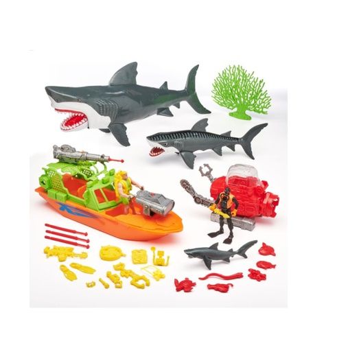 Photo 1 of Kid Connection Shark Exploration Play Set, 31 Pieces