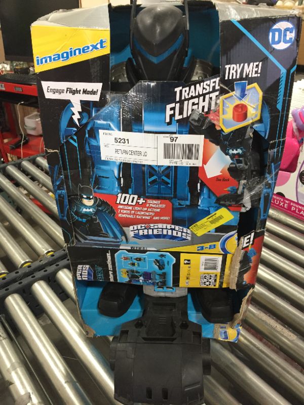 Photo 2 of Fisher-Price Imaginext DC Super Friends Bat-Tech Batbot, Batman Playset
