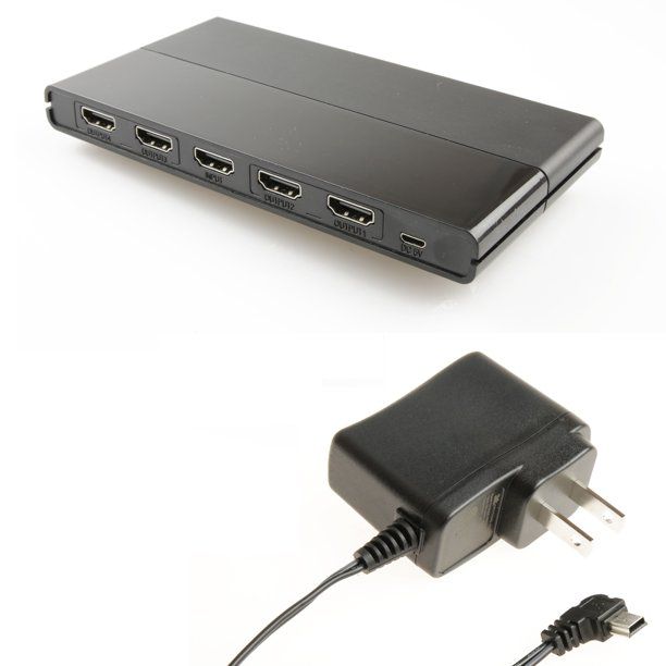 Photo 1 of onn. 4-Port High Speed 4K HDMI Splitter For HDTVs Monitors and Projectors
