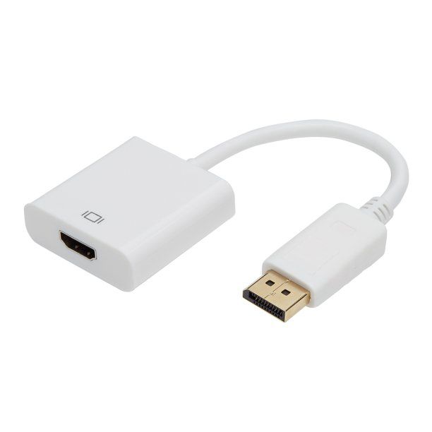 Photo 1 of onn. Audio & Video Displayport to HDMI Adapter for HDTV/ Monitors/ Projectors With Resolutions Up to 1920 x 1080 @ 60 Hz Plug and Play
