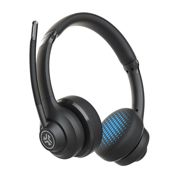 Photo 1 of JLab Go Work Wireless On-Ear Headset - Bluetooth or Wired Office Headset with Multipoint and 45+ Hours Playtime
