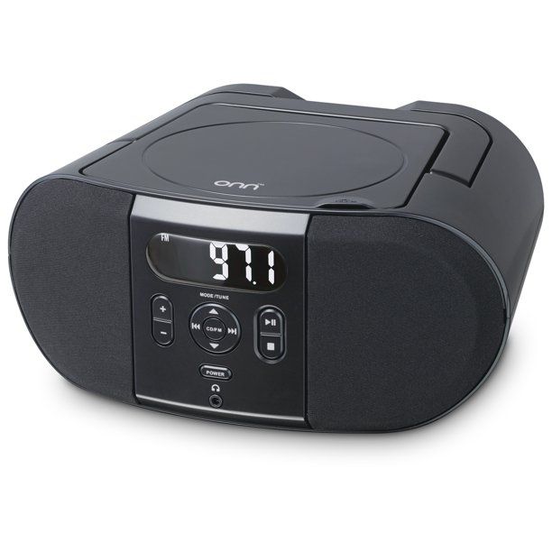 Photo 1 of onn. CD Player Boombox, Black, OND19AAA02
