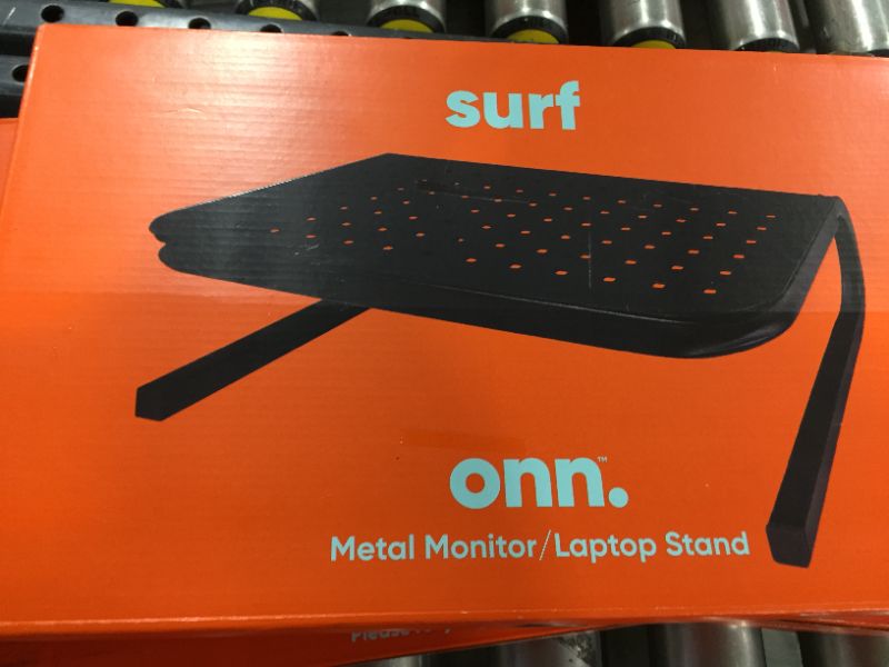 Photo 2 of onn. Metal Laptop/Monitor Stand, holds up to 80 lbs
