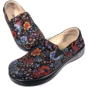 Photo 1 of Alegria PG Lite Kel-323 Floral Slip On Clog Shoes Size Unknown