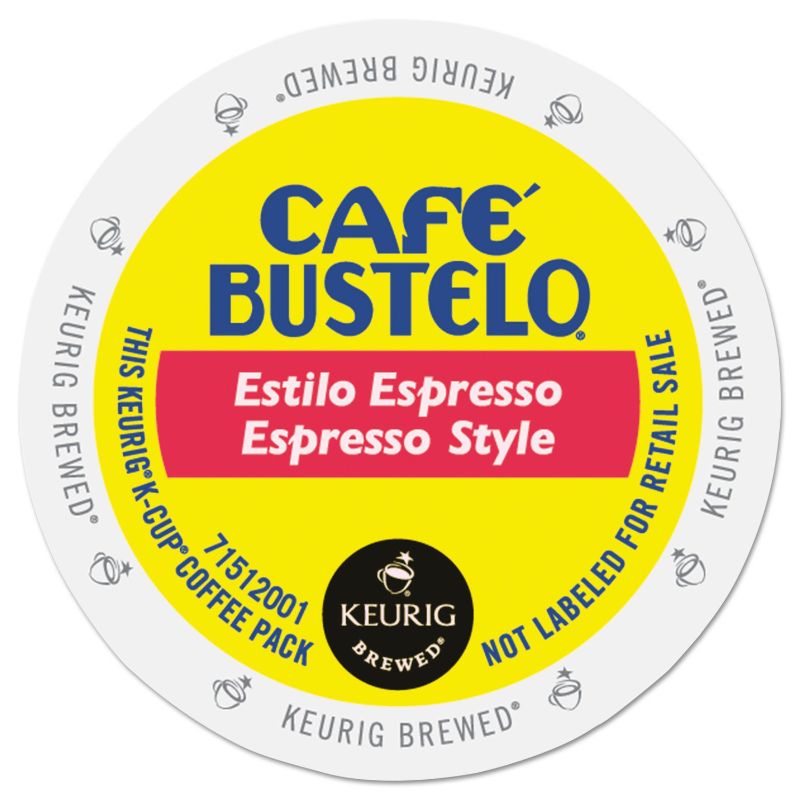 Photo 1 of Cafe Bustelo 6106 Espresso Style K-Cups, 24/box
