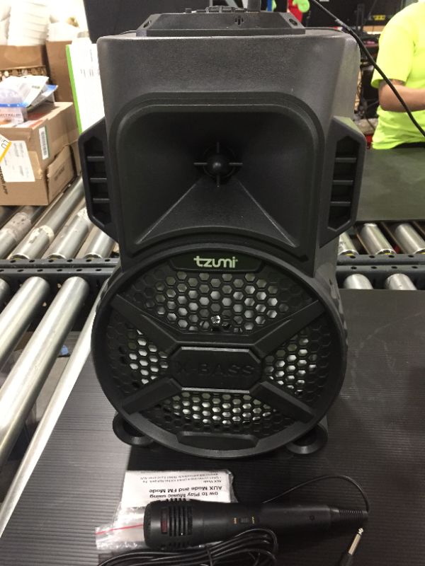 Photo 3 of Megabass Bluetooth Karaoke Jobsite Speaker
