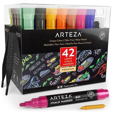 Photo 1 of Arteza 42 Liquid Chalk Markers Set Paint | Michaels
