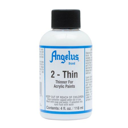 Photo 1 of [2 Pack] Angelus 2-Thin 4 Oz. Clear
