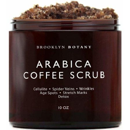 Photo 1 of Brooklyn Botany Arabica Coffee Exfoliating Body Salt - 100% Natural Body, Foot & Facial, 10 Oz.
