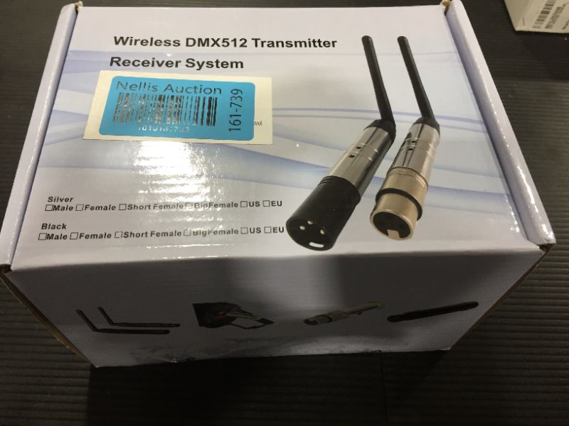 Photo 3 of Wireless DMX512 Lighting Transmitter+4 Rechargeable Receivers