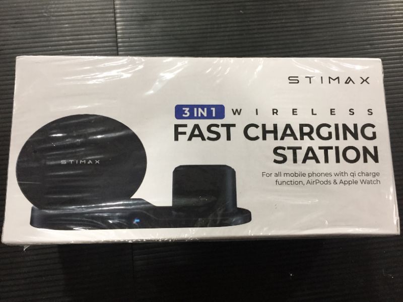 Photo 1 of Stimax 3-in-1 Wireless Fast Charging Station