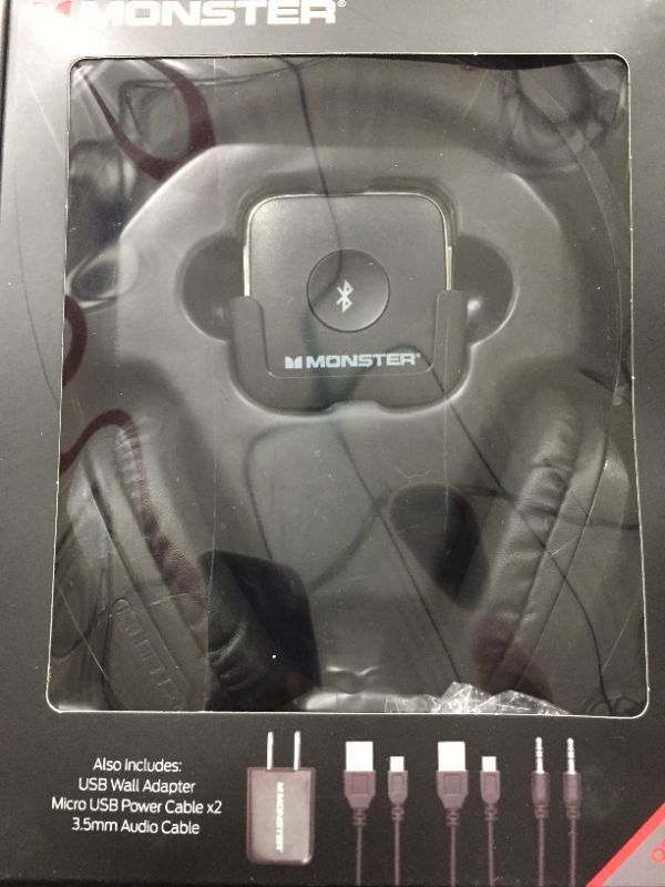 Photo 2 of Monster HDTV Wireless Headphone Kit with Bluetooth Transmitter
