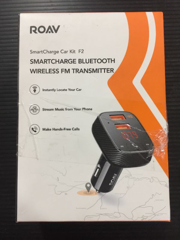 Photo 2 of Roav by Anker, SmartCharge with Bluetooth FM Transmitter & Car Locator
